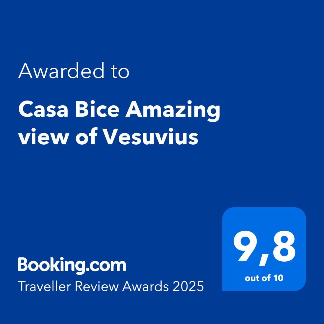 דירות סורנטו Casa Bice Amazing View Of Vesuvius מראה חיצוני תמונה